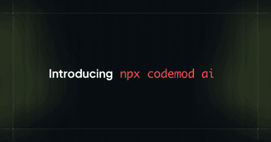 npx codemod ai