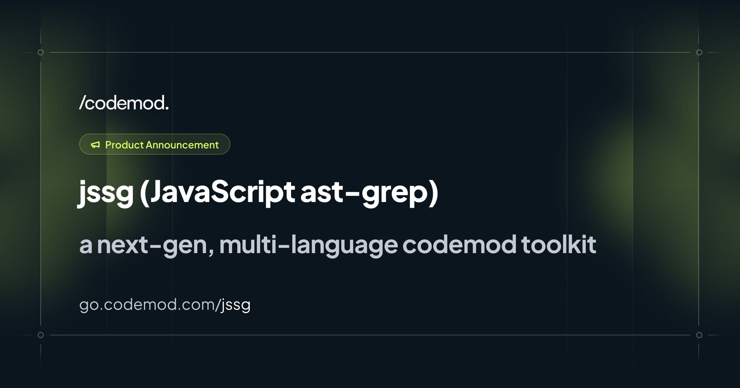 Introducing jssg: a next-gen, multi-language codemod toolkit