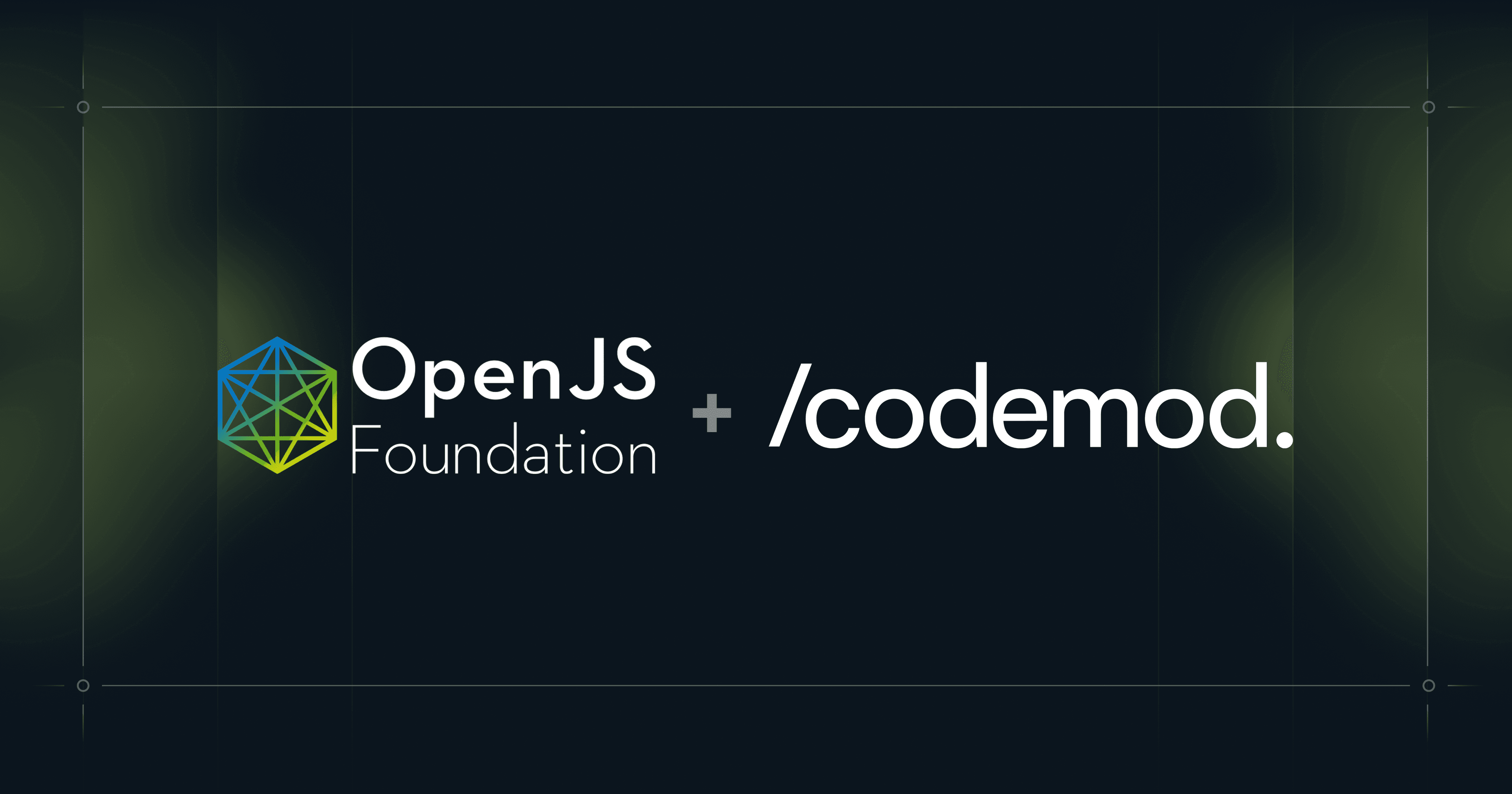 The OpenJS Foundation Partnership Announcement