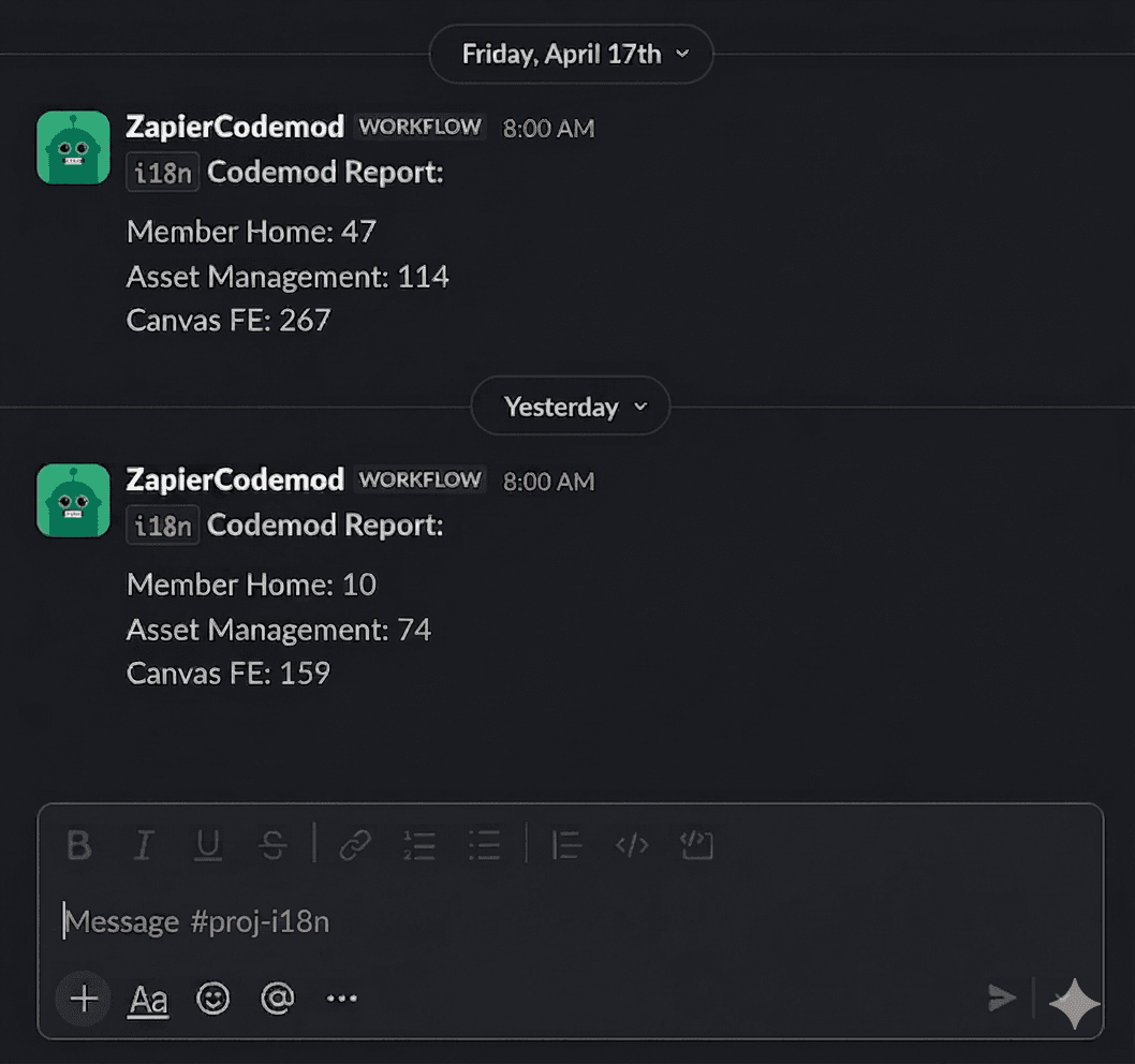 Automations - Slack integration